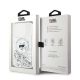 7. Etui Karl Lagerfeld Liquid Glitter Choupette Head MagSafe na iPhone 13 Pro / 13 - przezroczyste