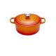 Piekarnik okrągły Le Creuset Signature Roaster 24cm czerwony