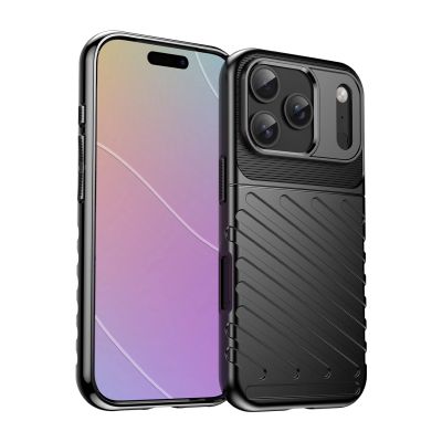 Etui Thunder Case na iPhone 17 Pro Max - czarne