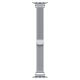 4. Pasek Spigen WBM4 na Apple Watch (40 / 41 / 42 mm) - srebrny