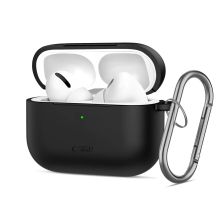Etui Tech-Protect Silicone Hook na AirPods Pro 3 - czarne