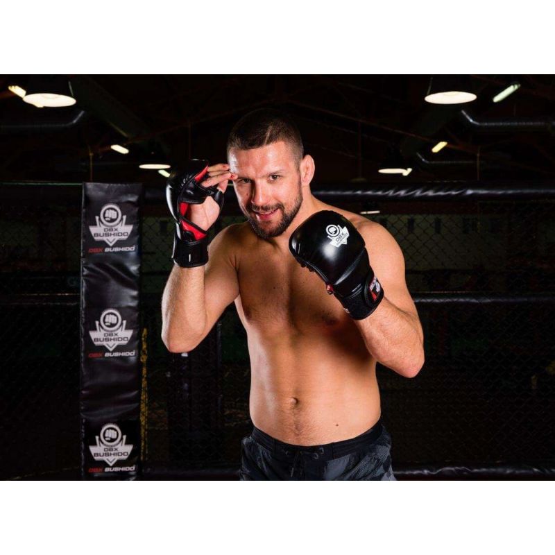 2. Rękawice MMAsparingowe L/XL - Phantom Red - Valor Series | DBX Bushido