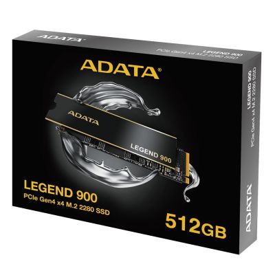 7. Dysk SSD ADATA Legend 900 ColorBox 512GB PCIe gen.4