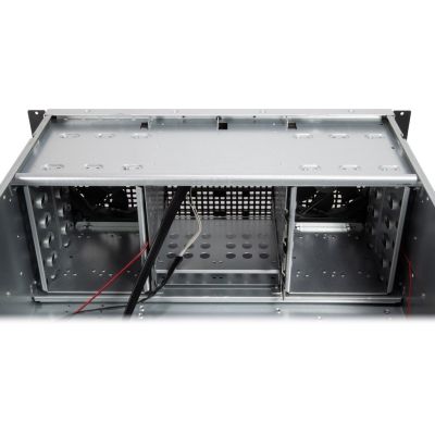 3. Inter-Tech 4U 40248 - Szafa serwerowa - Szary - ATX - micro ATX - Mini-ATX - Mini-ITX - SSI CEB - Stal - Alarm - Dysk twardy - Sieć - Wydajność