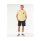 4. Koszulka męska RIP CURL Search Dawn Tee żółta