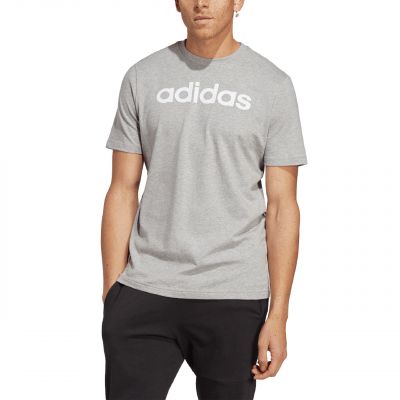 10. Koszulka adidas Essentials Single Jersey Linear Embroidered Logo Tee M IC9277