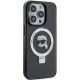 4. Etui Karl Lagerfeld Ring Stand Karl Head MagSafe do iPhone 15 Pro - czarne