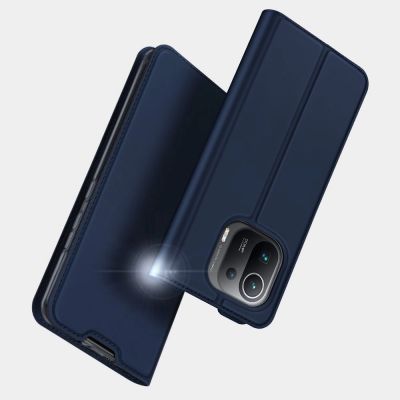 16. DUX DUCIS Skin Pro kabura etui pokrowiec z klapką Xiaomi Mi 11 Pro różowy