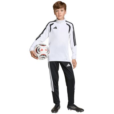 12. Bluza dla dzieci adidas Tiro 26 League Training Top biała KC3696
