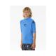 4. Lycra RIP CURL Brand Wave Upf S/S-Boy niebieski