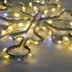 6. PŁATEK ŚNIEGU DEKORACYJNY WISZĄCY 32,5 CM 100LED TRIMER CIEPŁY BIAŁY