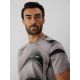 4. T-shirt regular z nadrukiem męski 4F 4FRAW26TTSHM4668-20A