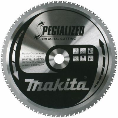 Piła tarczowa Makita 305x25,4x78z Specialized do cięcia cienkiej blachy