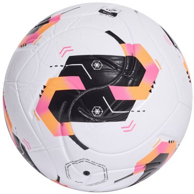 2. Piłka nożna adidas Conext 26 League biało-czarno-pomarańczowa KE5865