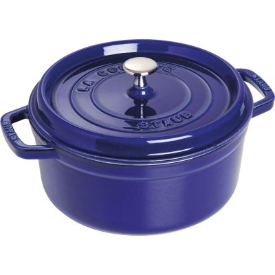 8. Staub 40510-283-0 kociołek 3,8 l Niebieski