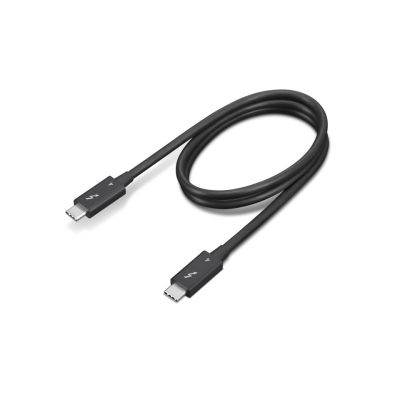 Lenovo 4X91K16968 kabel Thunderbolt 0,7 m 40 Gbit/s Czarny