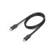 Lenovo 4X91K16968 kabel Thunderbolt 0,7 m 40 Gbit/s Czarny