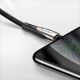 4. Kabel Joyroom Sharp Series S-M411 USB-A / Lightning 3A 1.2m ze wskaźnikiem ładowania - czarny