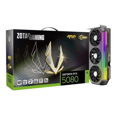 8. Karta graficzna ZOTAC GAMING GeForce RTX 5080 16GB AMP Extreme INFINITY