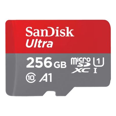 3. SANDISK ULTRA microSDXC 256GB 150MB/s + SD ADAPTER