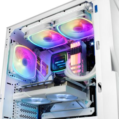 9. Enermax Cieczowy Chłodzenie Procesora Aquafusion ADV 240mm RGB Biały