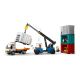 8. LEGO City 60509 - Portowy pociąg towarowy, dźwig i ciężarówka