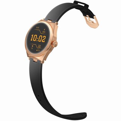 3. Smartwatch Gravity Różowe Złoto Czarny GT25-3