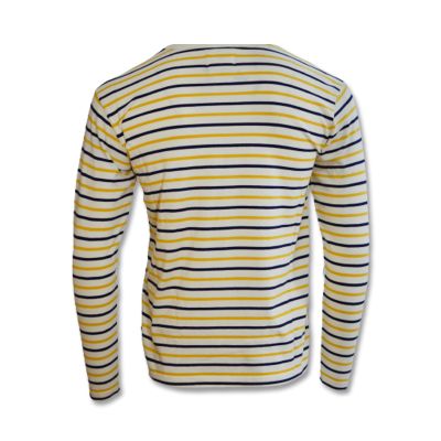 2. Bluza męska Longsleeve Wood Wood Mel stripe Off -10235404-2323