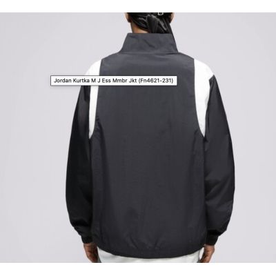 2. Kurtka męska Air Jordan Essentials Member Jacket Czarna - FN4621-010