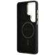 7. Etui Guess 4G Embossed Ring MagSafe na Samsung Galaxy S26 Ultra - brązowe