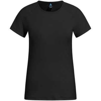 6. Koszulka termoaktywna z krótkim rękawem damska Odlo BL TOP crew neck s/s ACTIVE LIGHT czarna