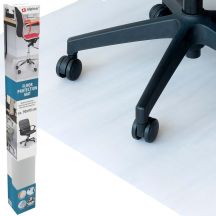 PODKŁAD OCHRONA PODŁOGI PE POD FOTEL BIUROWY KRZESŁO 90x90CM ALPINA