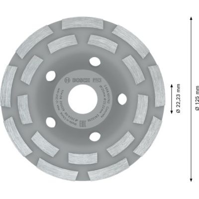 10. Bosch 2 608 601 762 element do szlifierki kątowej Płyta szlifierska