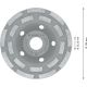 10. Bosch 2 608 601 762 element do szlifierki kątowej Płyta szlifierska