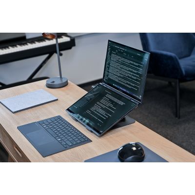 15. MEDIA-TECH REGULOWANA, OBRACANA, ERGONOMICZNA PODSTAWKA POD LAPTOPA LAPTOP STAND ROTO MT2662
