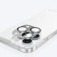 9. Szkło hartowane AMAZINGTHING Aviation-Grade Alloy Lens na wyspę aparatu do iPhone 16 Pro / 16 Pro Max - szare