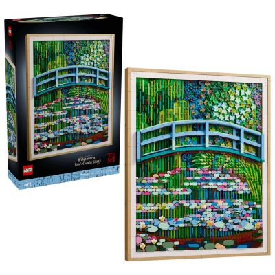 34. LEGO Art 31220 - Claude Monet: Most nad stawem z liliami wodnymi