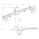 7. Uchwyt Iiyama DS1002D-B1 - stand z ramieniem regulowanym