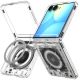 2. Etui Spigen Ultra Hybrid Pro MagSafe na Samsung Galaxy Z Flip 8 Neo One - szaro-czarne