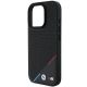 6. Etui BMW M Perforated Tricolor Line MagSafe na iPhone 16 Pro - czarne