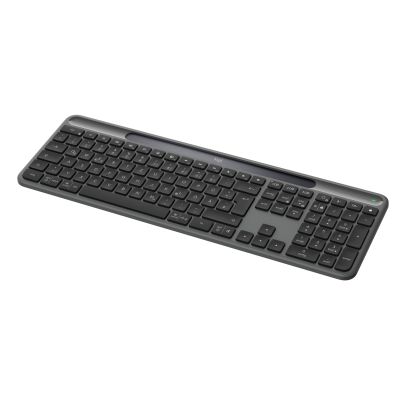 3. Logitech Signature Slim Solar+ K980 klawiatura Uniwersalne RF Wireless + Bluetooth QWERTZ Niemiecki Grafitowy
