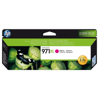 13. HP 971XL oryginalny wkład atramentowy purpurowy XL