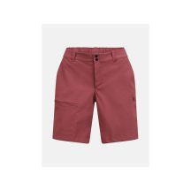 Szorty damskie PEAK PERFORMANCE W Iconiq Shorts kolor czerwony