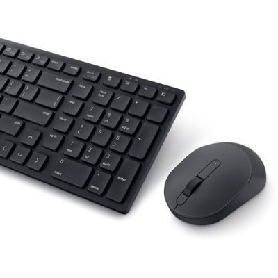 4. DELL Kompaktowa cicha klawiatura i mysz Pro — KM555 - niemiecka (QWERTZ)