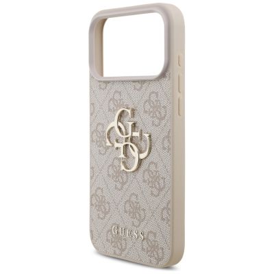 6. Etui Guess 4G Big Logo do iPhone 17 Pro  Max - różowe
