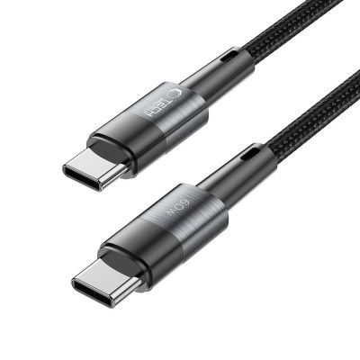 3. Kabel Tech-Protect UltraBoost USB-C / USB-C PD 60W 3A 1m - szary