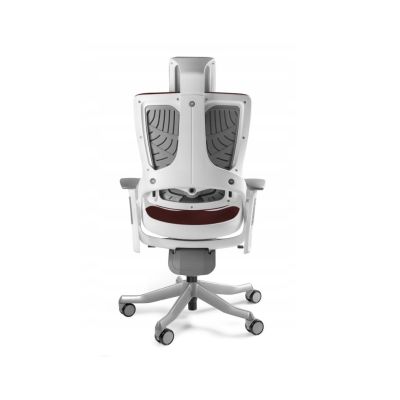 3. Fotel biurowy Wau 2 BL406 tkanina cocoa/biały