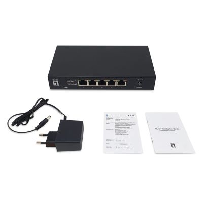 7. Przełącznik LevelOne GB 5-portowy 2,5 Gb/s