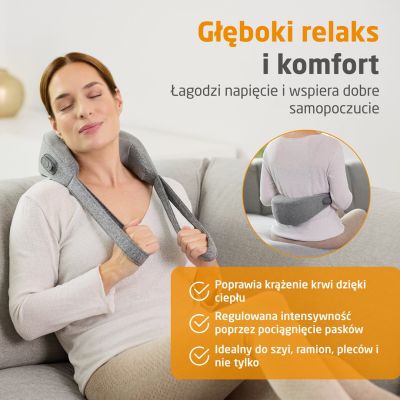 16. Bezprzewodowy masażer karku Shiatsu Medisana NM 900