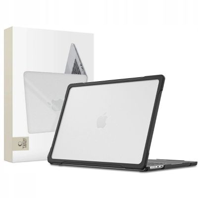 Etui Tech-Protect Velar na MacBook Air 15" 2023 / 2024 / 2025 / 2026 - przezroczysto-czarne